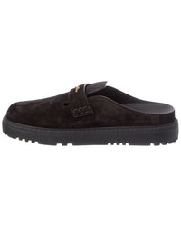 Dior Logo Suede Mule