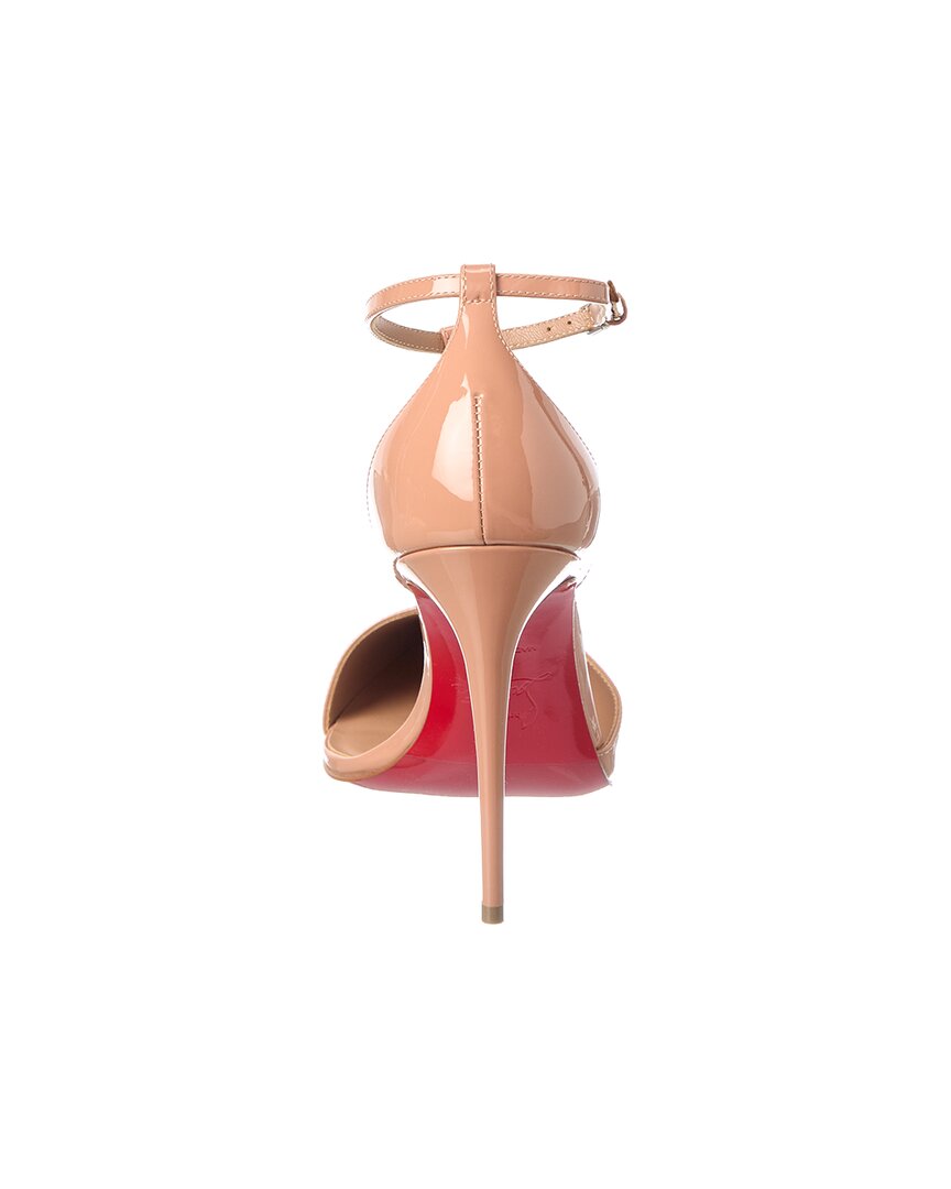 Christian Louboutin Logo Leather Pump