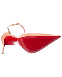 Christian Louboutin Logo Leather Pump