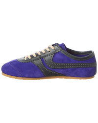 Dries Van Noten Suede & Leather Paneled Sneaker