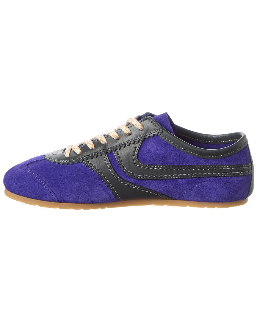Dries Van Noten Suede & Leather Paneled Sneaker