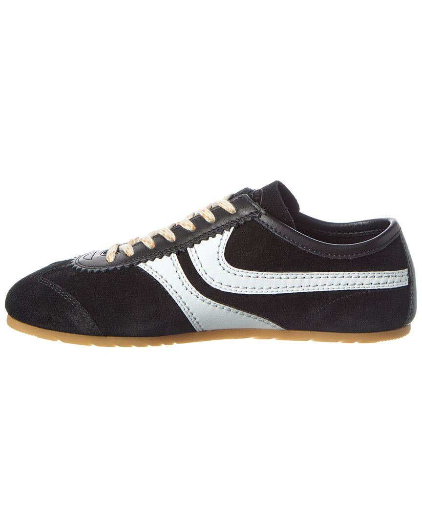 Dries Van Noten Suede & Leather Paneled Sneaker