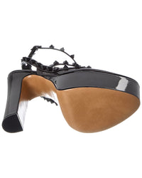 Valentino Valentino Rockstud Caged Patent Pump