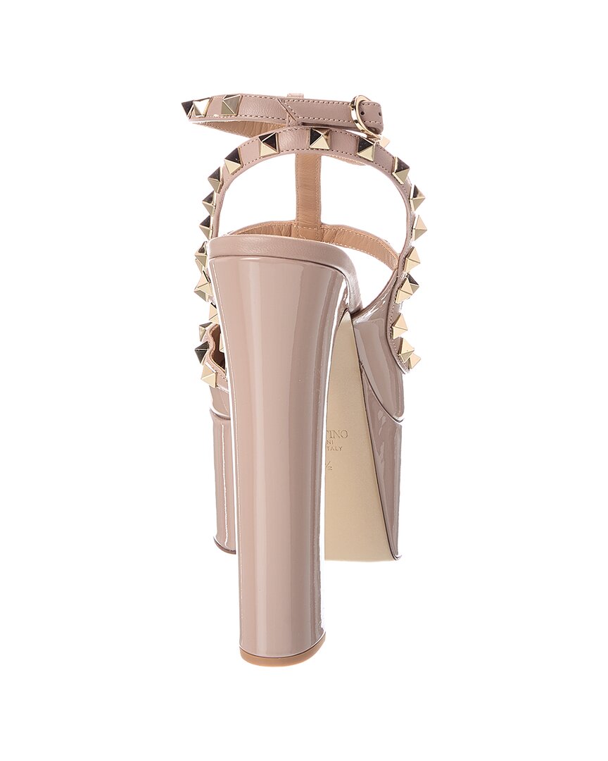 Valentino Valentino Rockstud Caged Patent Pump