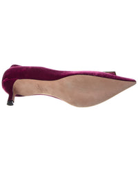 Valentino Valentino Roman Stud Velvet Pump