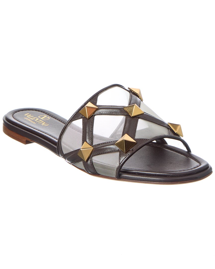 Valentino Valentino Roman Stud Leather Sandal