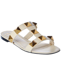 Valentino Valentino Roman Stud Leather Sandal