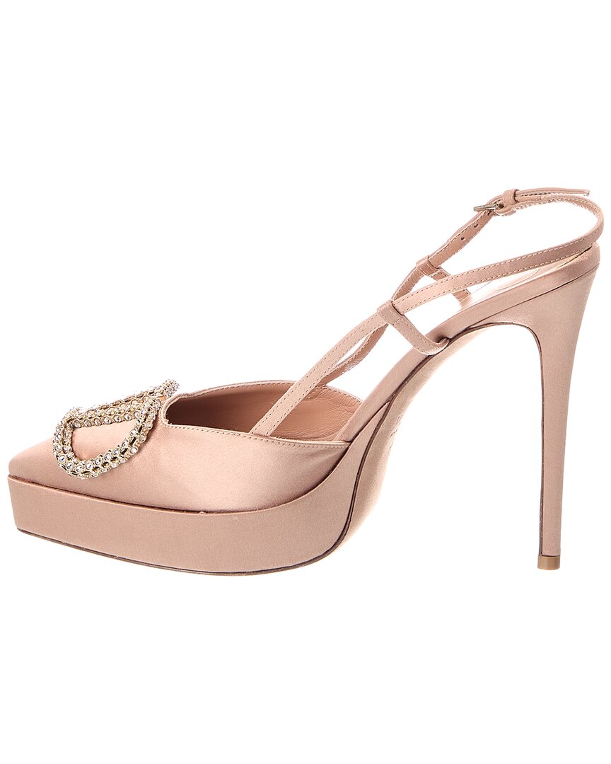 Valentino Vlogo Signature Satin Pump