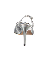 Valentino Vlogo 80 Leather Slingback Pump
