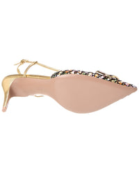 Valentino Vlogo Signature Leather Pump