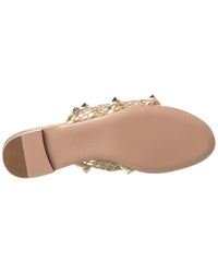 Valentino Valentino Rockstud Mesh & Leather Sandal