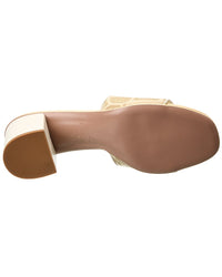 Valentino Valentino Vlogo 50 Toile Iconographe Canvas Sandal