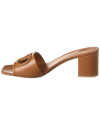 Valentino Valentino Vlogo 60 Leather Sandal