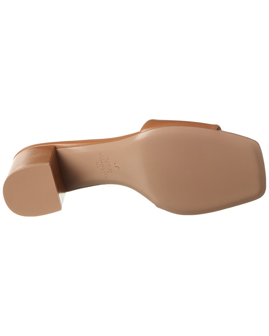 Valentino Valentino Vlogo 60 Leather Sandal