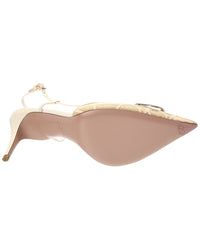 Valentino Vlogo Signature Leather Pump