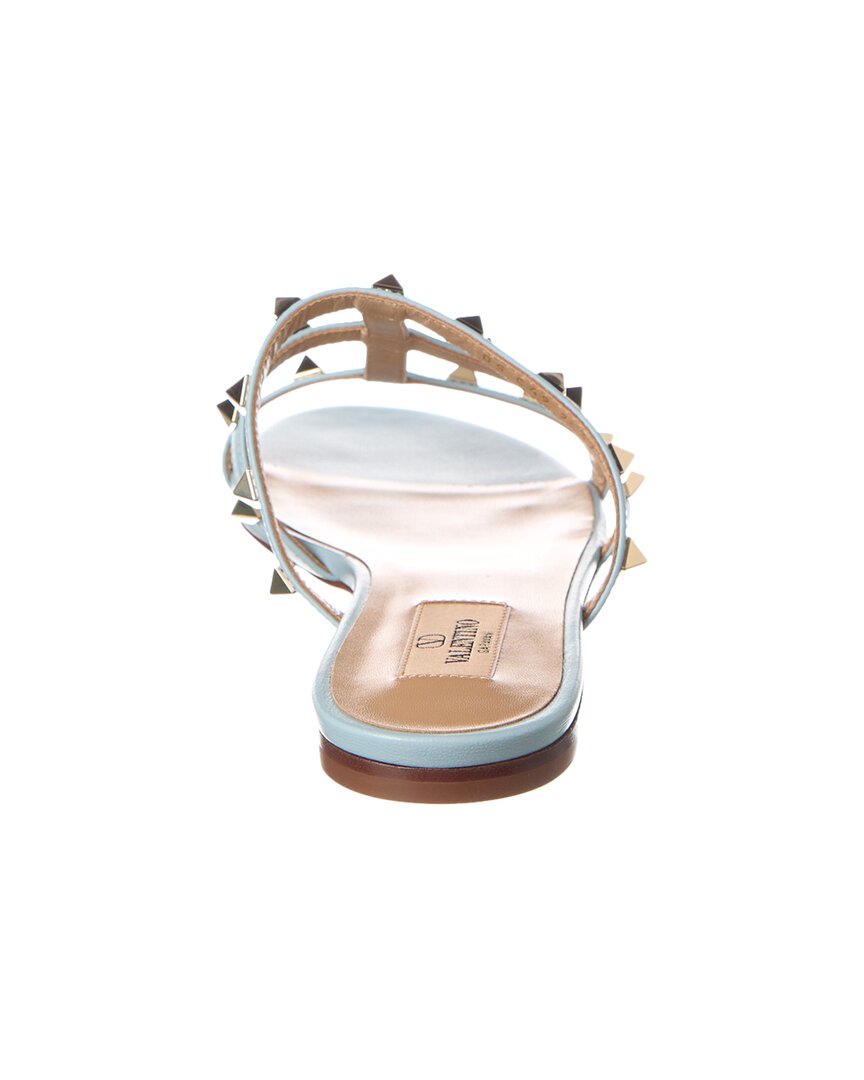 Valentino Rockstud Caged Leather Sandal