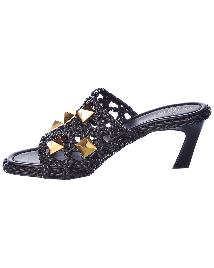 Valentino Roman Stud 65 Leather Sandal