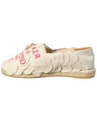 Valentino Vlogo Signature Canvas Espadrille