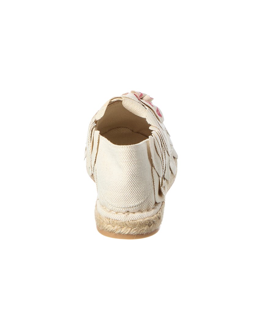 Valentino Vlogo Signature Canvas Espadrille