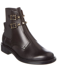 Valentino Valentino Rockstud 20 Leather Boot