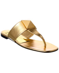 Valentino Valentino One Stud Leather Sandal