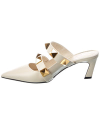 Valentino Valentino Roman Stud 65 Leather Mule