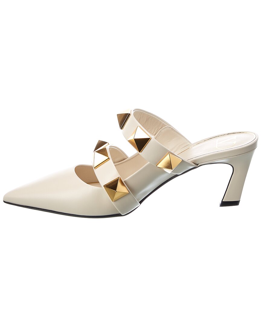 Valentino Valentino Roman Stud 65 Leather Mule