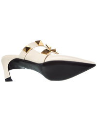 Valentino Valentino Roman Stud 65 Leather Mule