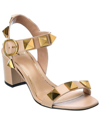 Valentino Roman Stud 60 Leather Sandal