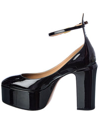 Valentino Vlogo 120 Patent Ankle Strap Platform Pump
