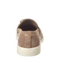 Valentino Suede & Leather Loafer