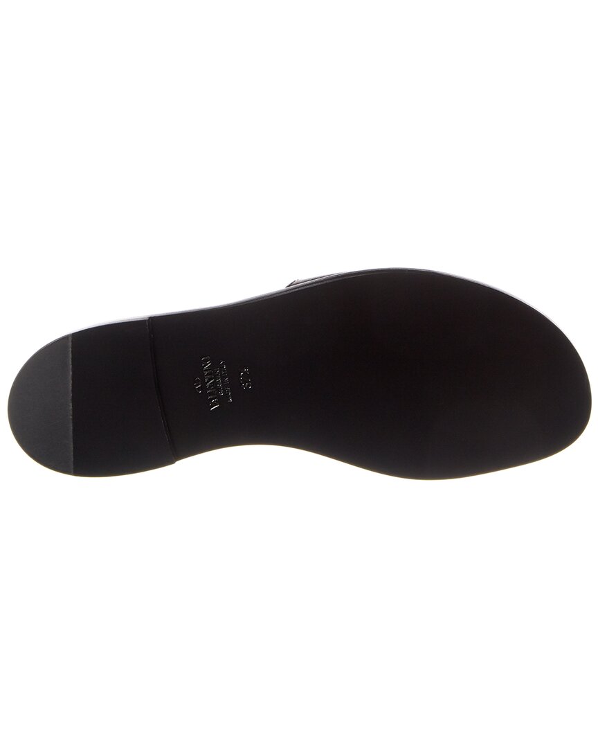 Valentino Vlogo Leather Sandal