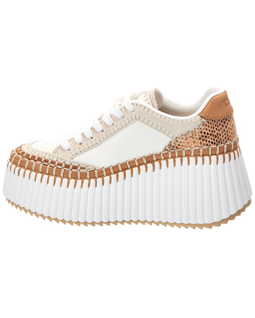Chloé Chloé Nama Leather Sneaker