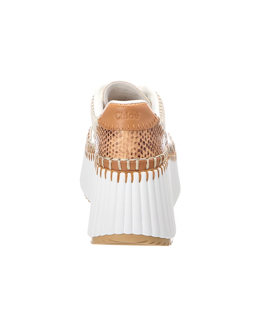 Chloé Chloé Nama Leather Sneaker