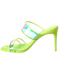 Christian Louboutin Christian Louboutin Just Loubi 85 Vinyl & Leather Sandal