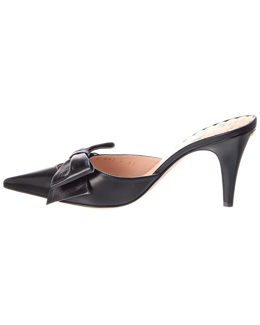 Valentino Vlogo Signature Leather Bow Mule