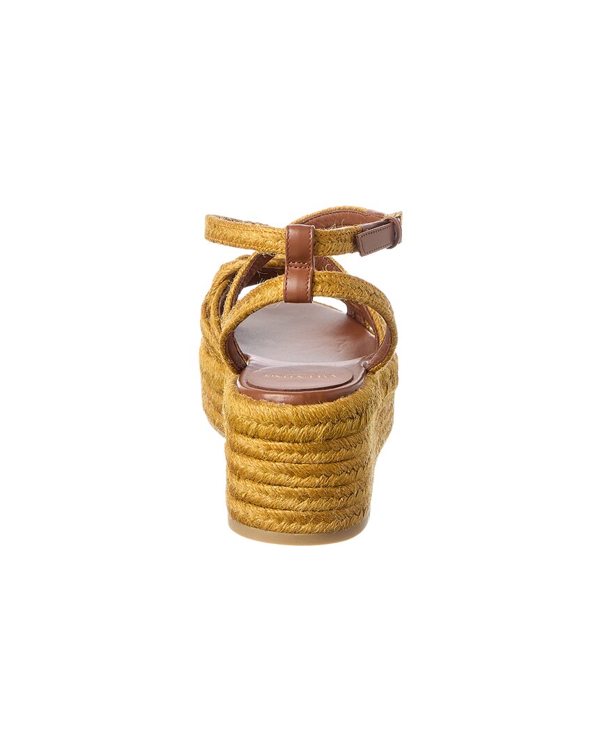 Valentino Vlog Signature Bribri Raffia Espadrille