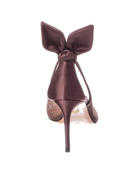 Aquazzura Aquazzura Decollete Mesh & Satin Pump