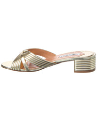 Aquazzura Sudance 35 Leather Sandal