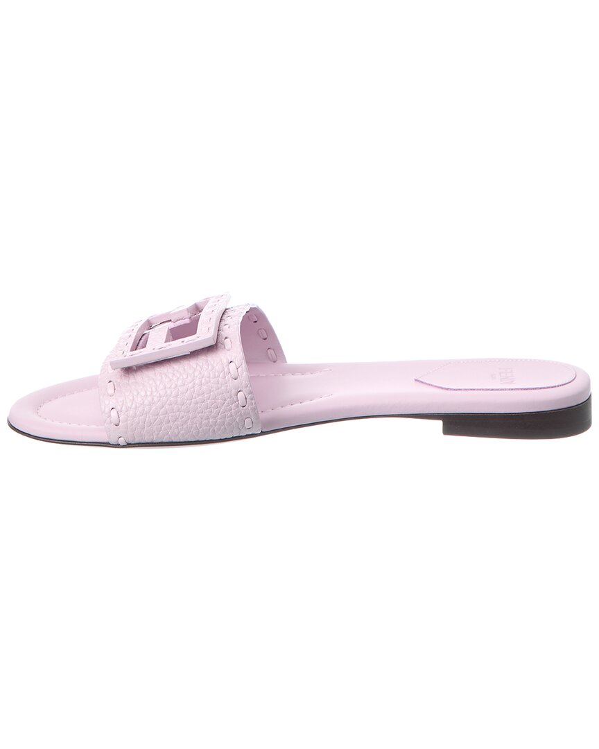 FENDI Fendi Baguette Leather Flat Sanda