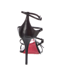Christian Louboutin Logo Leather Sandal