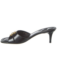 FENDI Dnu Inv Dnu Inv Fendi Ffold Leather Sandal