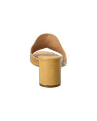 Ferragamo Ferragamo Gancini Leather Sandal