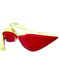 Christian Louboutin Christian Louboutin Debout Condorapik 100 Vinyl & Patent Pump