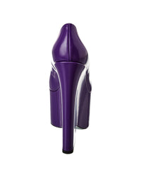 Versace Tempest Leather Platform Pump