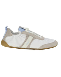 Chloé Chloe Kick Nylon & Suede Sneaker