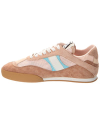 Chloé Chloé Kick Suede-Trim Sneaker