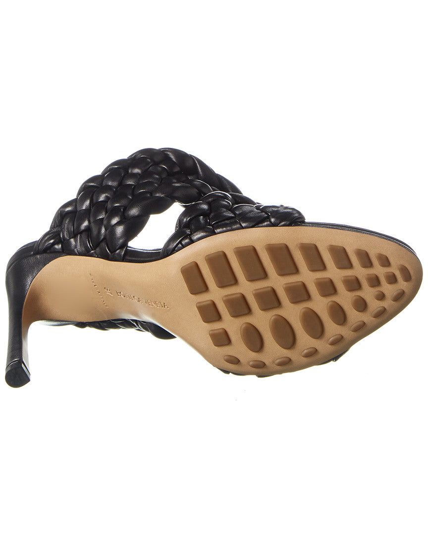 Bottega Veneta Bv Curve Leather Sandal
