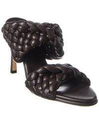 Bottega Veneta Bv Curve Leather Sandal
