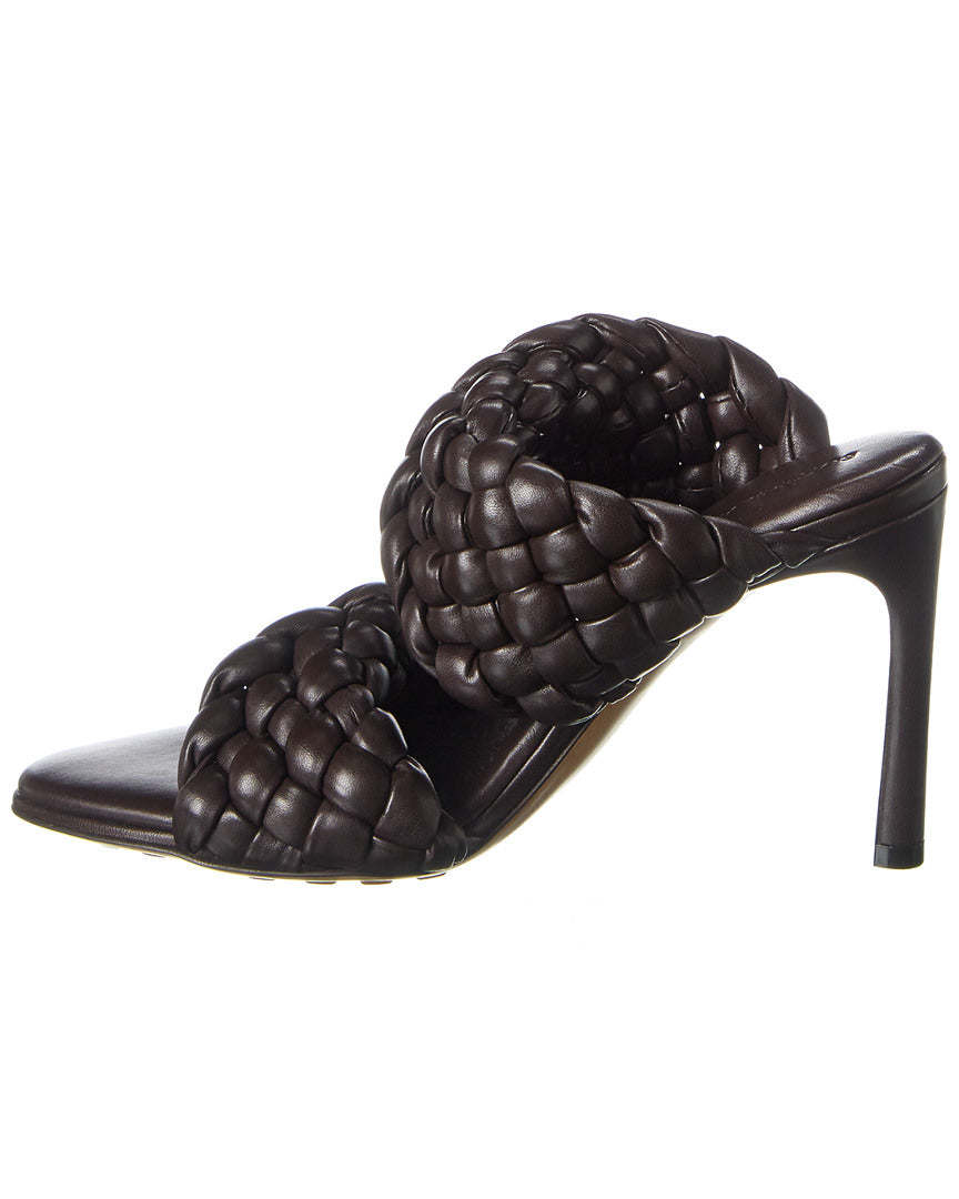 Bottega Veneta Bv Curve Leather Sandal